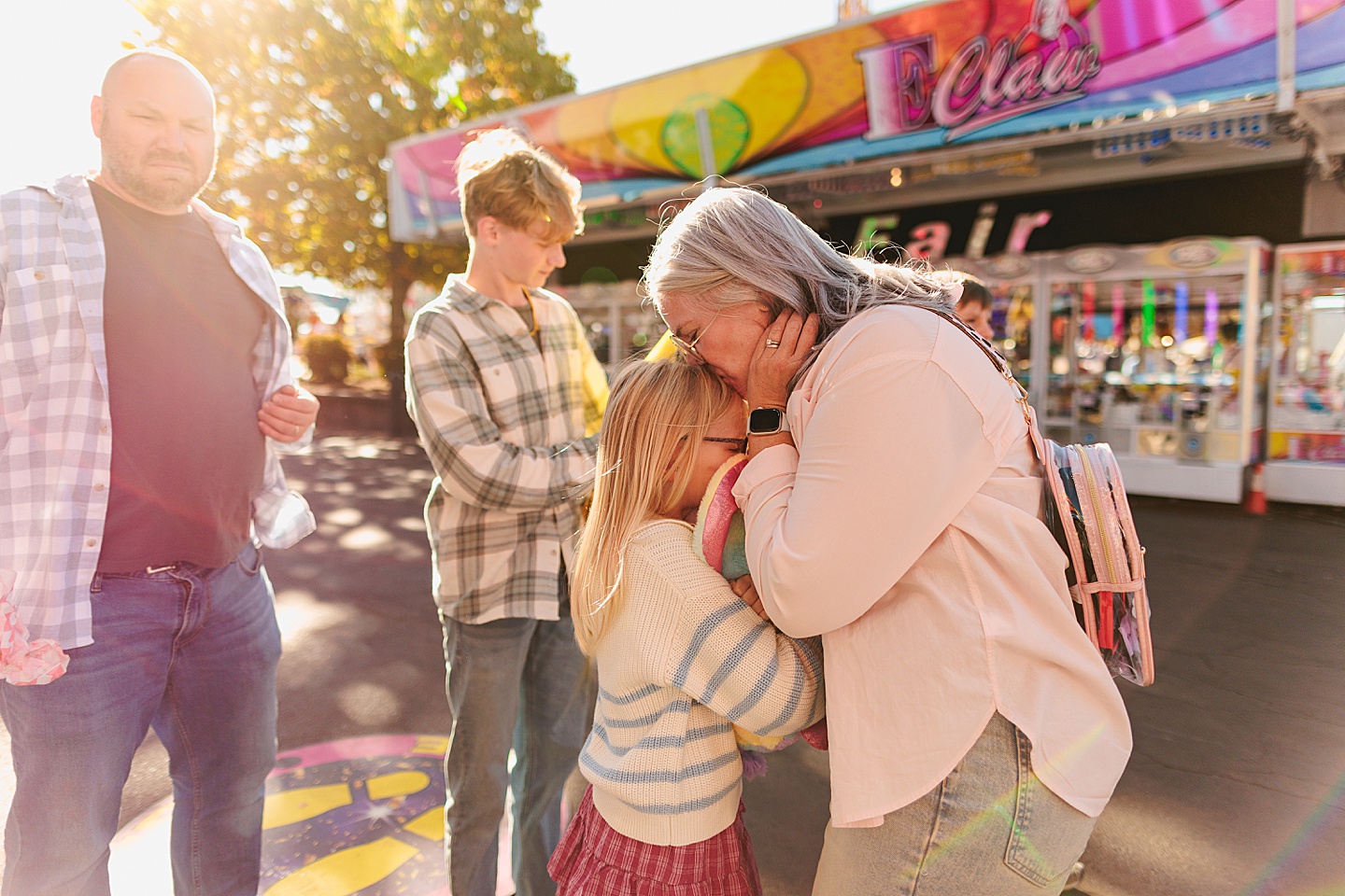 Family Photographer - Amanda + Joe // NC State Fair Portraits