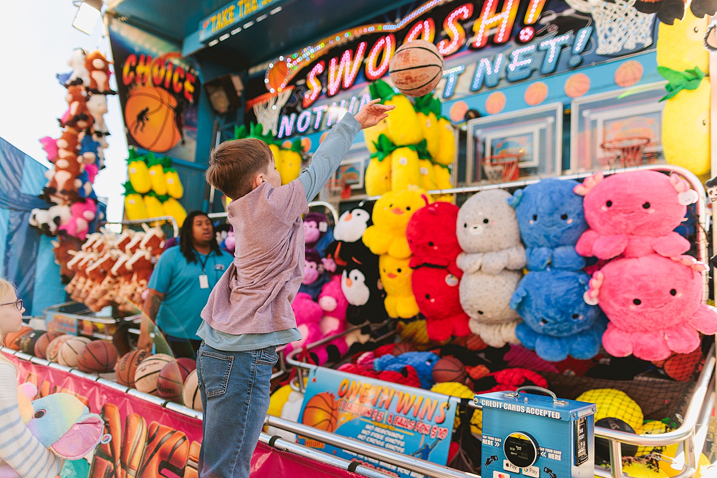 Family Photographer - Amanda + Joe // NC State Fair Portraits