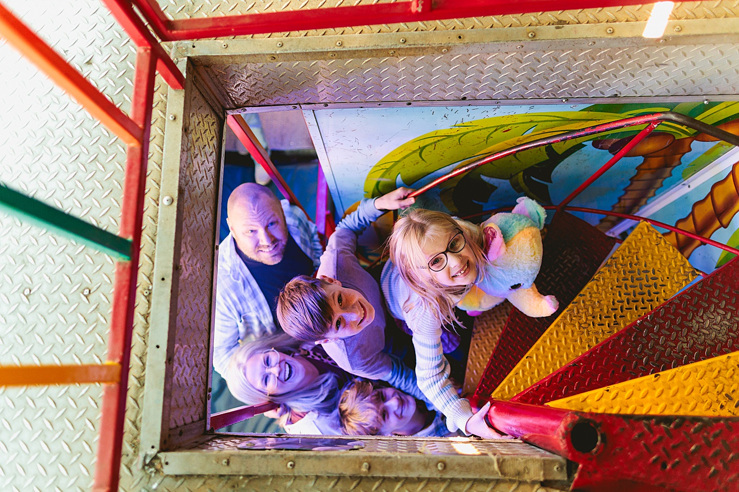 Family Photographer - Amanda + Joe // NC State Fair Portraits