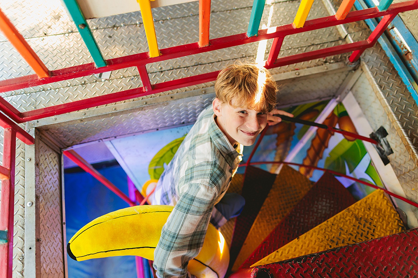Family Photographer - Amanda + Joe // NC State Fair Portraits