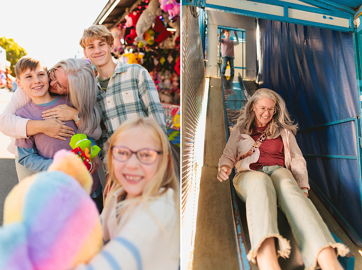 Family Photographer - Amanda + Joe // NC State Fair Portraits