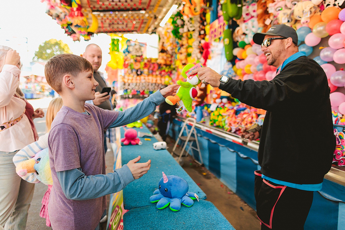 Family Photographer - Amanda + Joe // NC State Fair Portraits