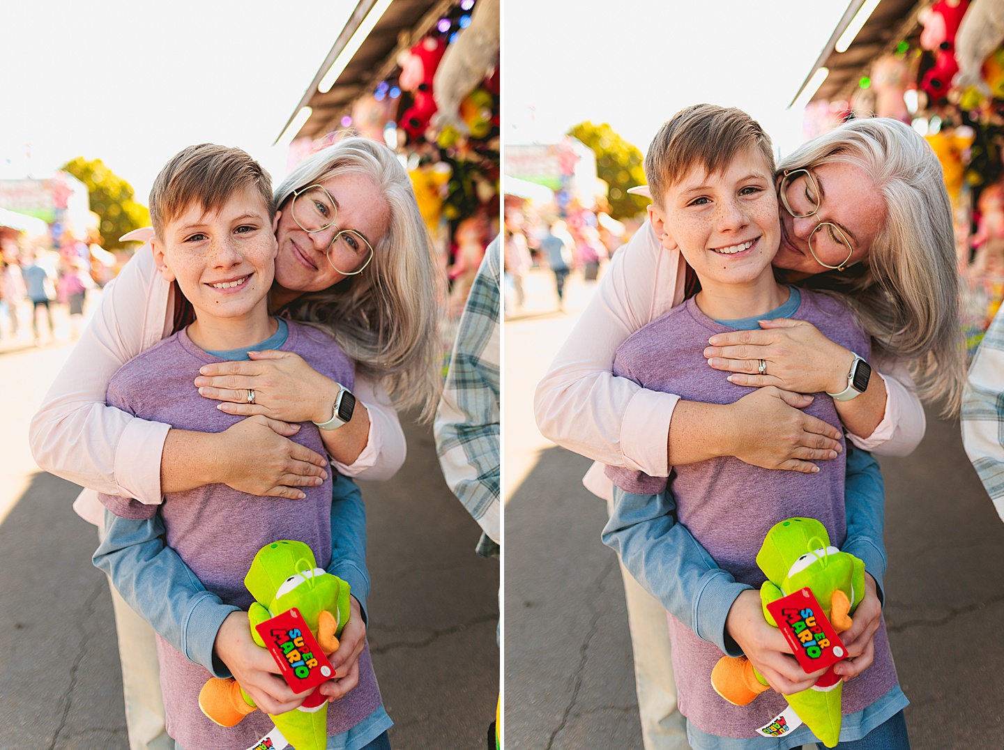 Family Photographer - Amanda + Joe // NC State Fair Portraits