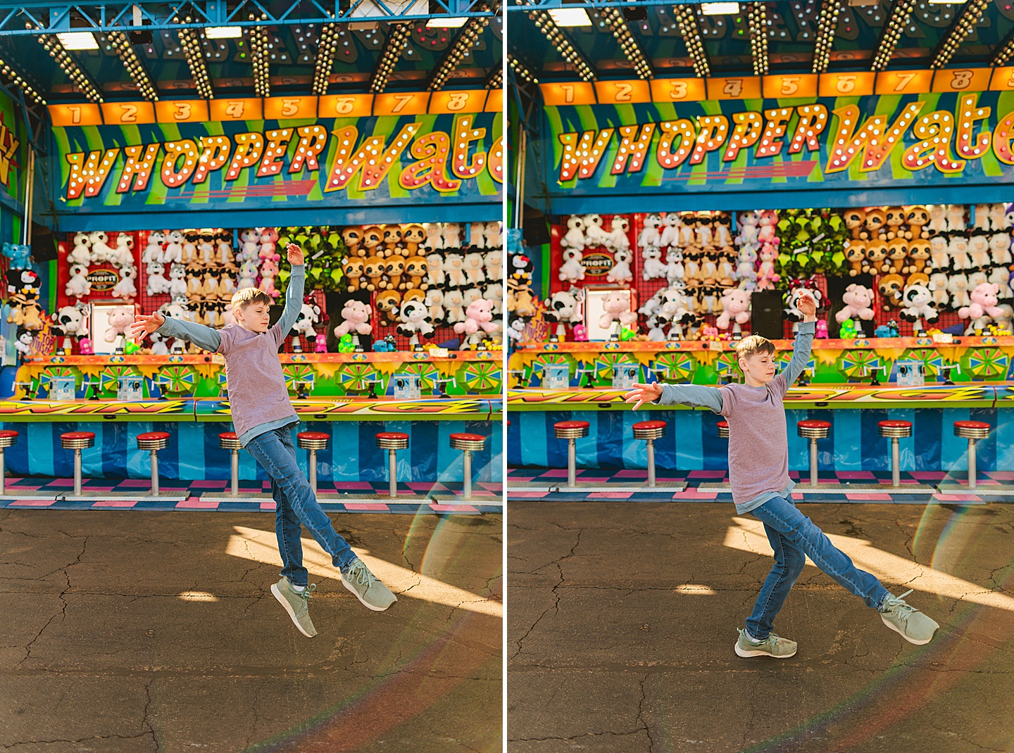 Family Photographer - Amanda + Joe // NC State Fair Portraits