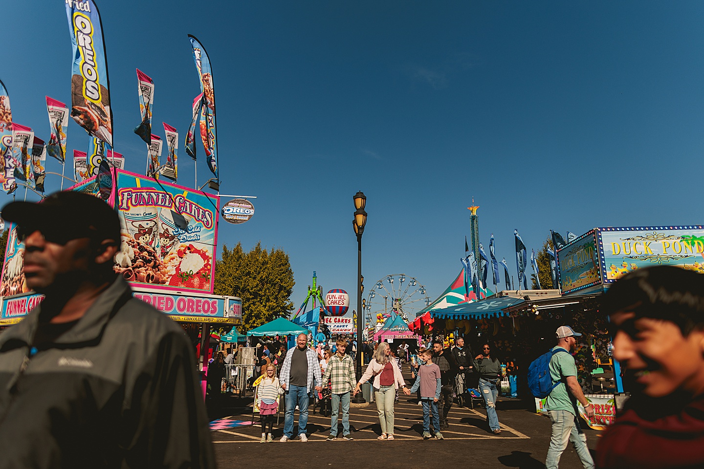 Family Photographer - Amanda + Joe // NC State Fair Portraits