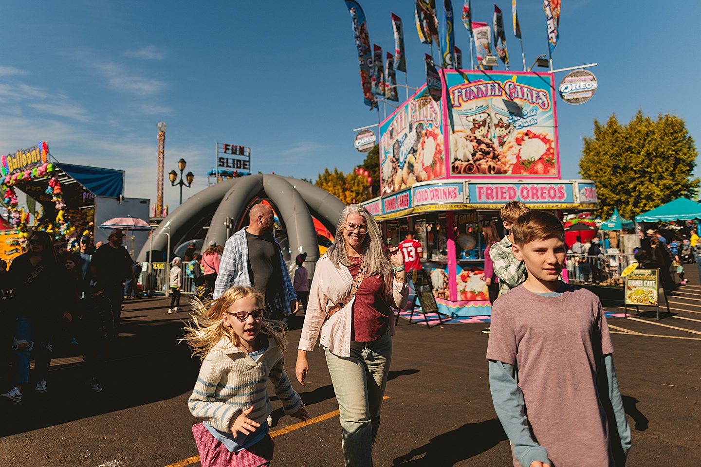 Family Photographer - Amanda + Joe // NC State Fair Portraits