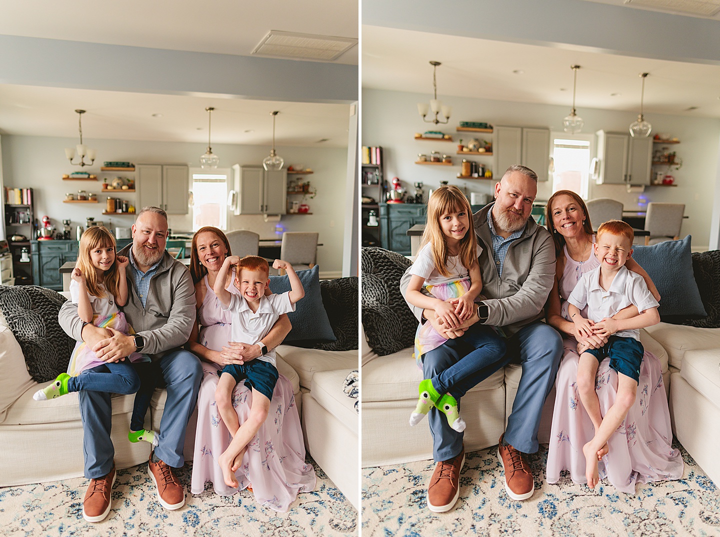 Family Photographer - CSP At-Home Family Shoot
