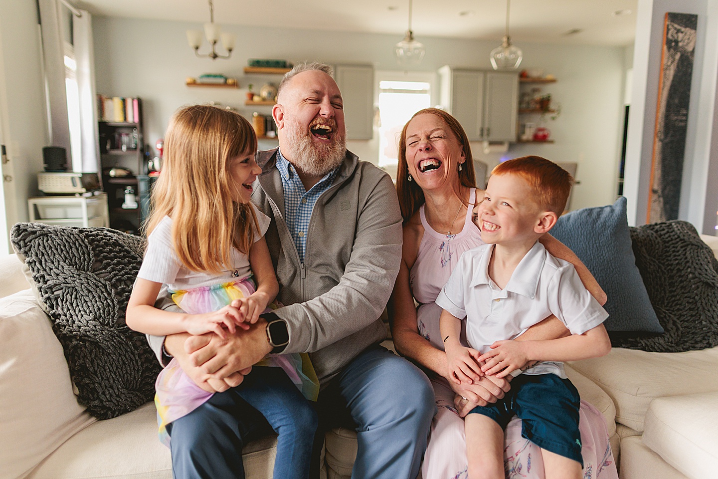 Family Photographer - CSP At-Home Family Shoot