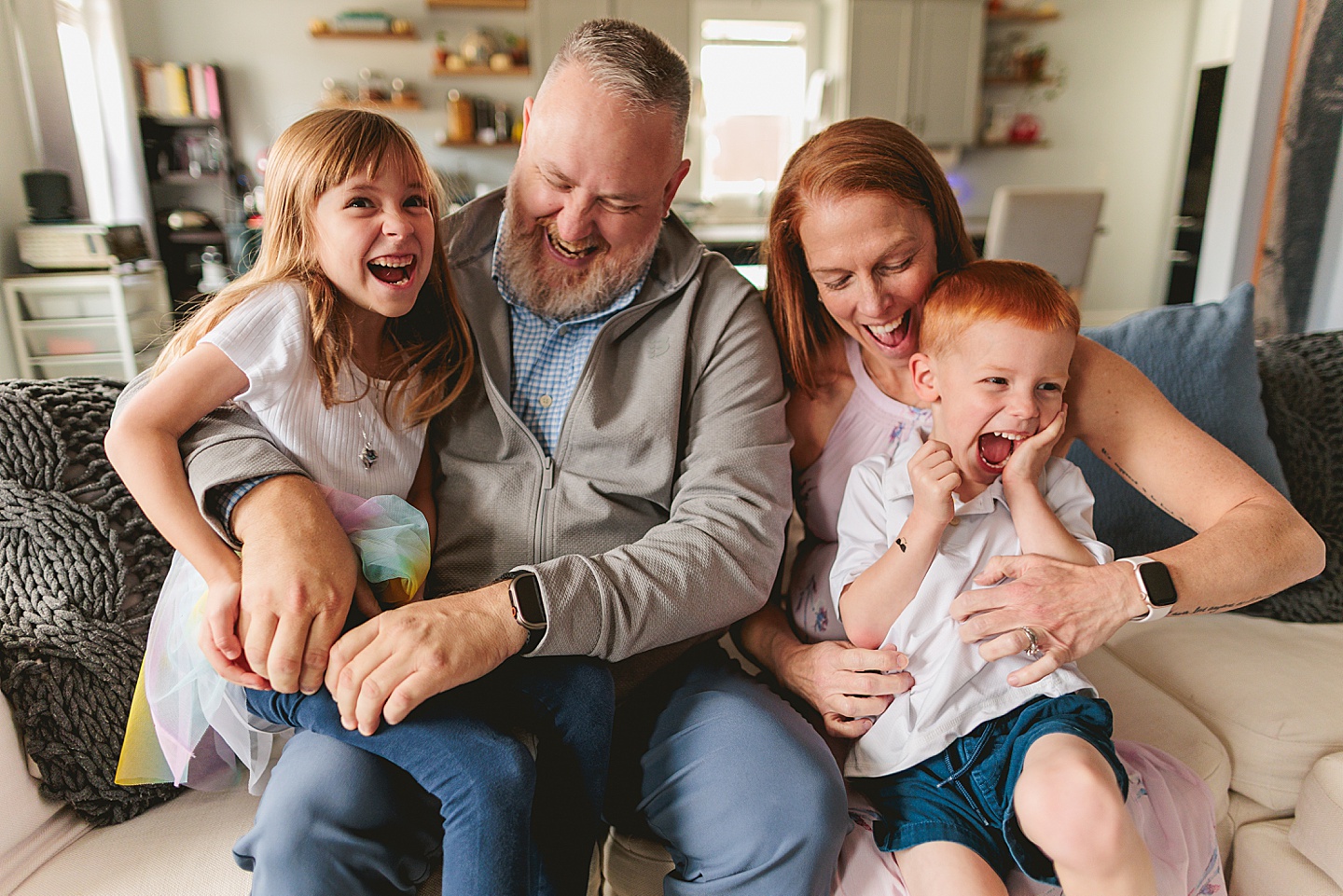 Family Photographer - CSP At-Home Family Shoot