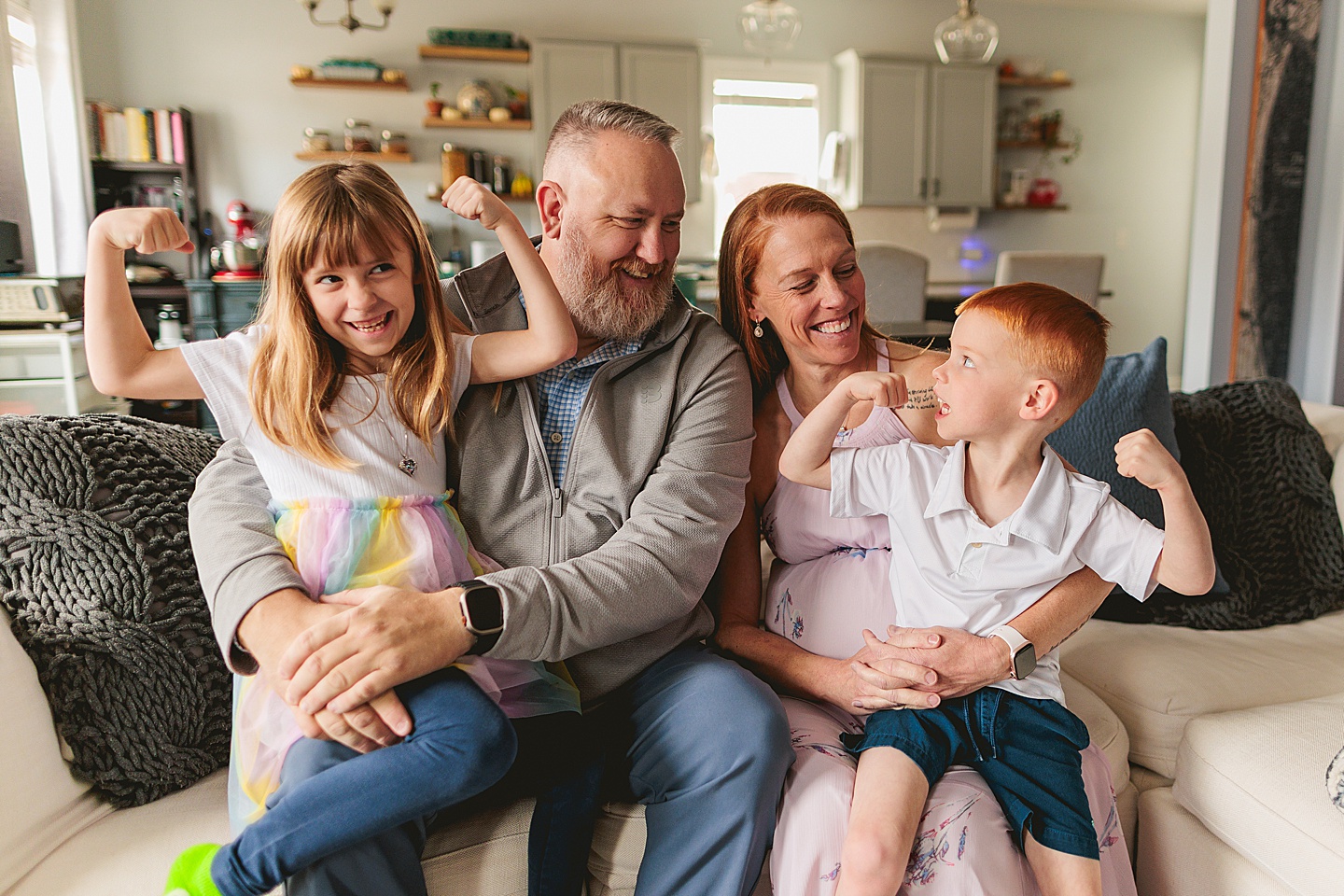 Family Photographer - CSP At-Home Family Shoot