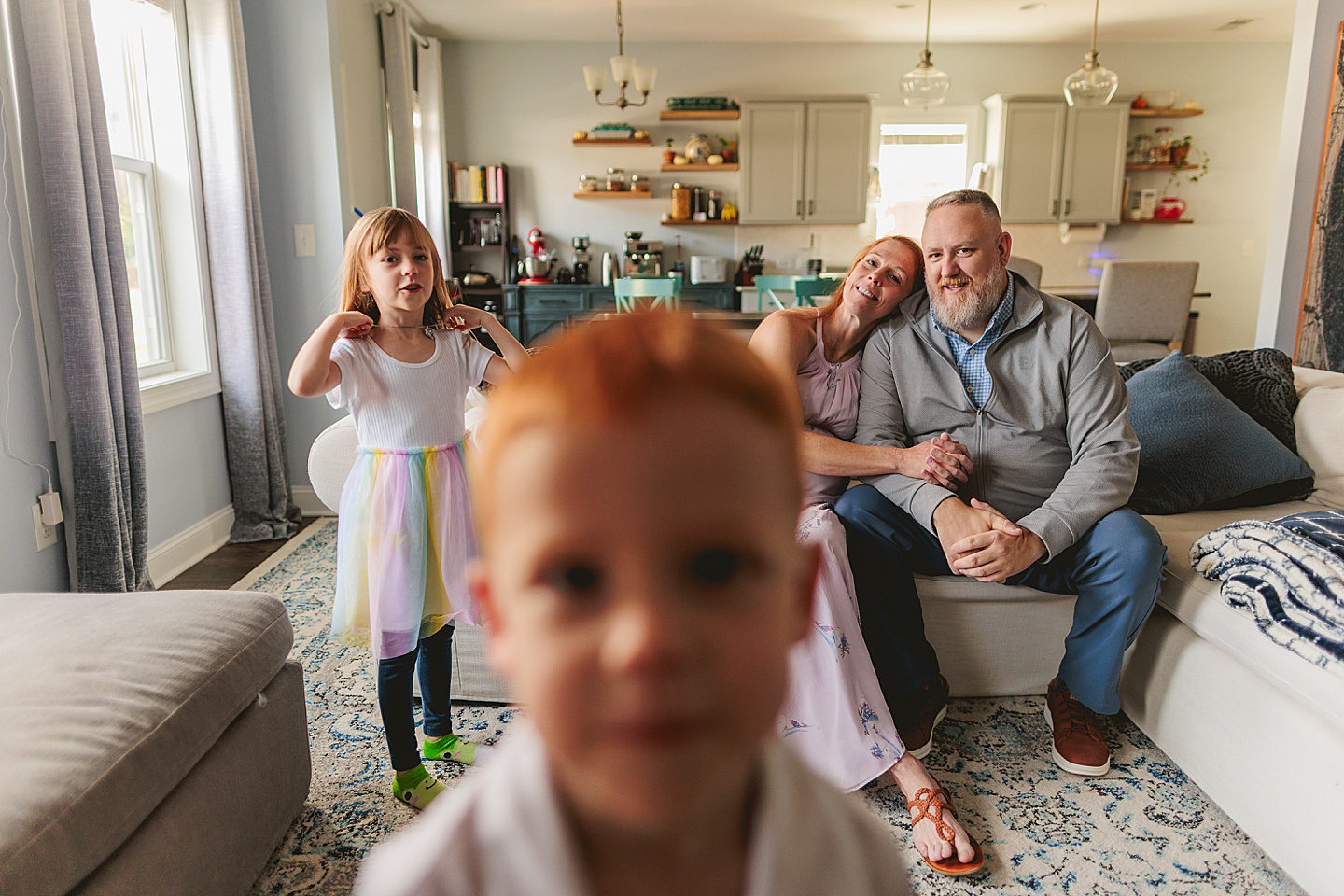 Family Photographer - CSP At-Home Family Shoot