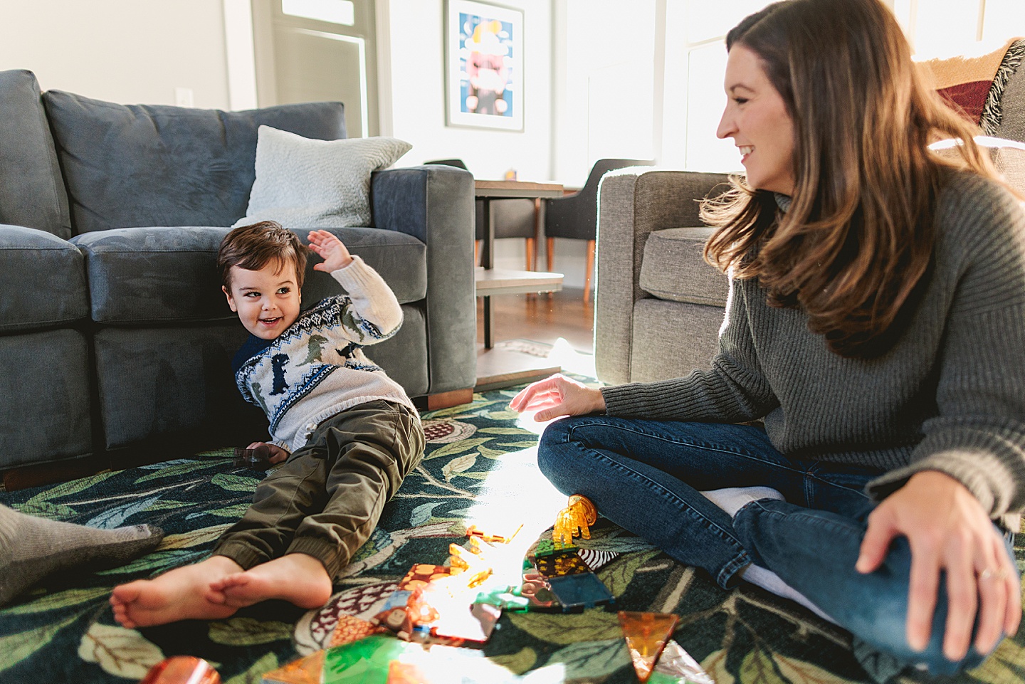 Family Photographer - Aleigh + Joe // Durham Family Photos