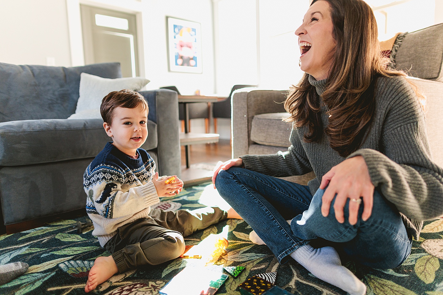 Family Photographer - Aleigh + Joe // Durham Family Photos