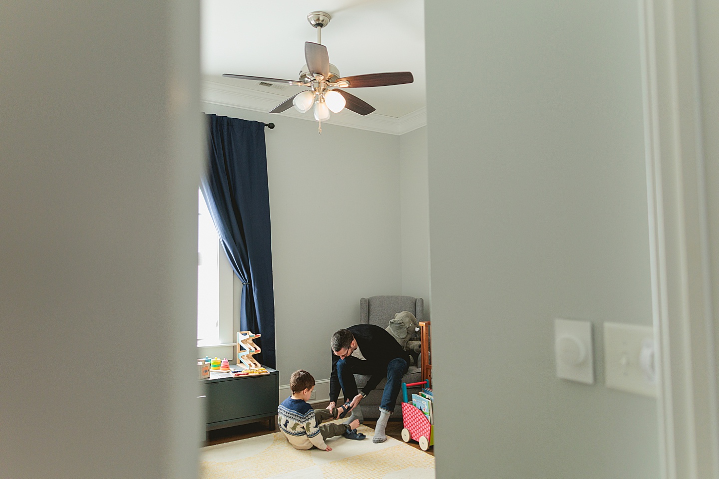 Family Photographer - Aleigh + Joe // Durham Family Photos