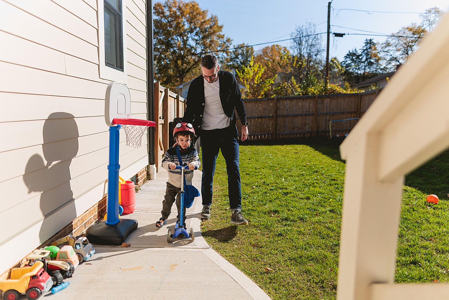 Family Photographer - Aleigh + Joe // Durham Family Photos