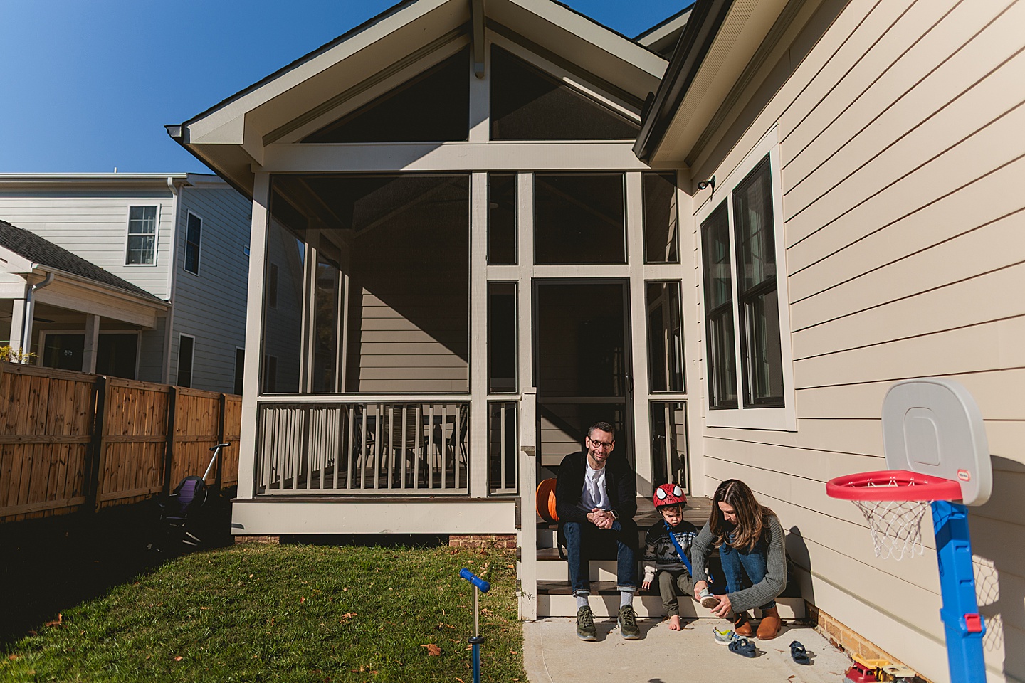 Family Photographer - Aleigh + Joe // Durham Family Photos