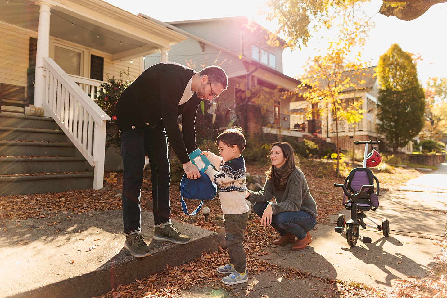 Family Photographer - Aleigh + Joe // Durham Family Photos