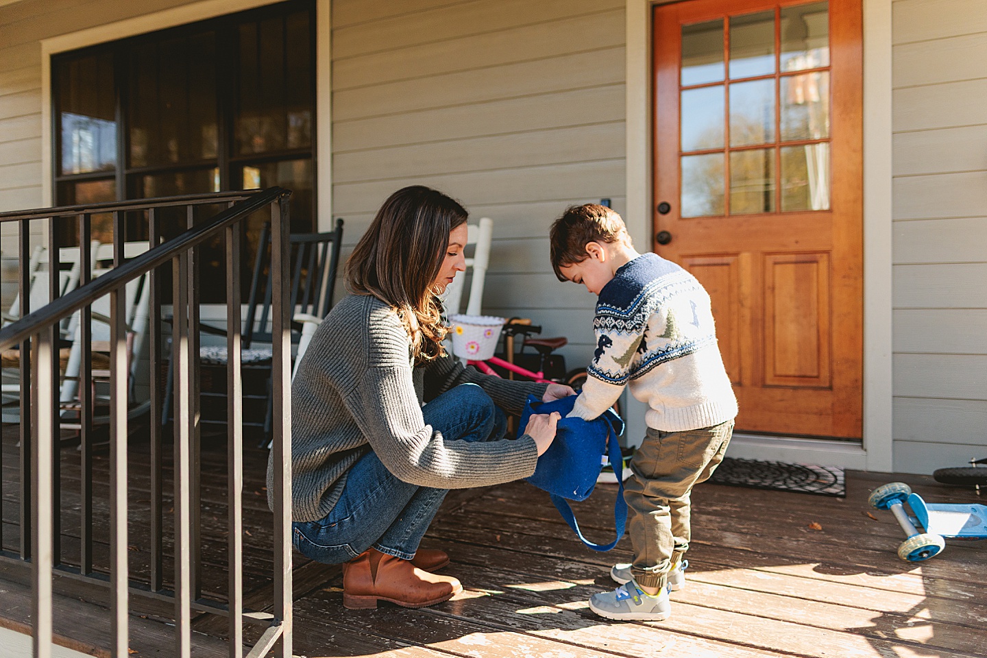 Family Photographer - Aleigh + Joe // Durham Family Photos