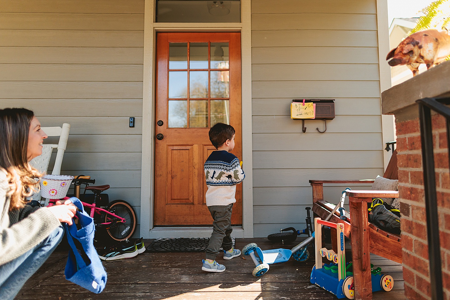 Family Photographer - Aleigh + Joe // Durham Family Photos