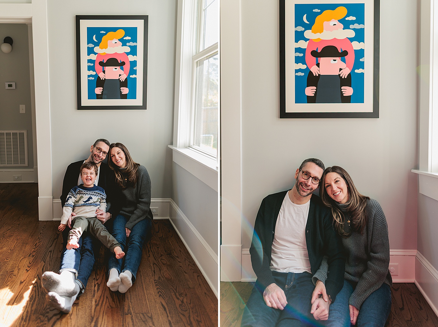 Family Photographer - Aleigh + Joe // Durham Family Photos