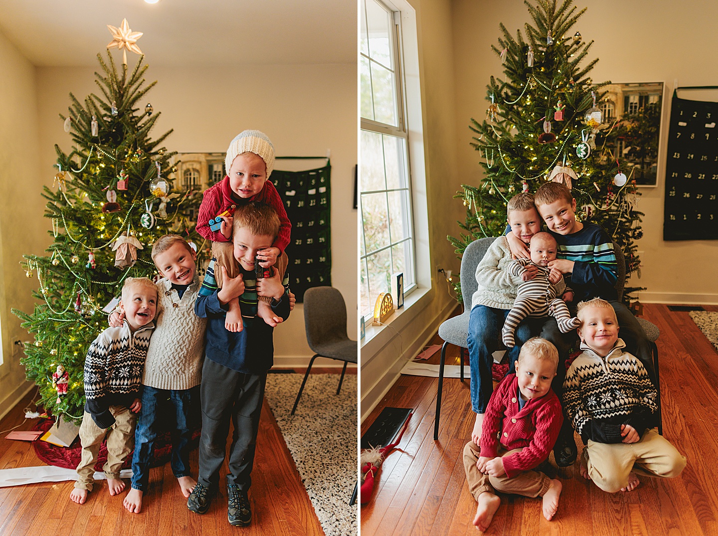 Family Photographer - Allison + Nathaniel // At Home Portraits