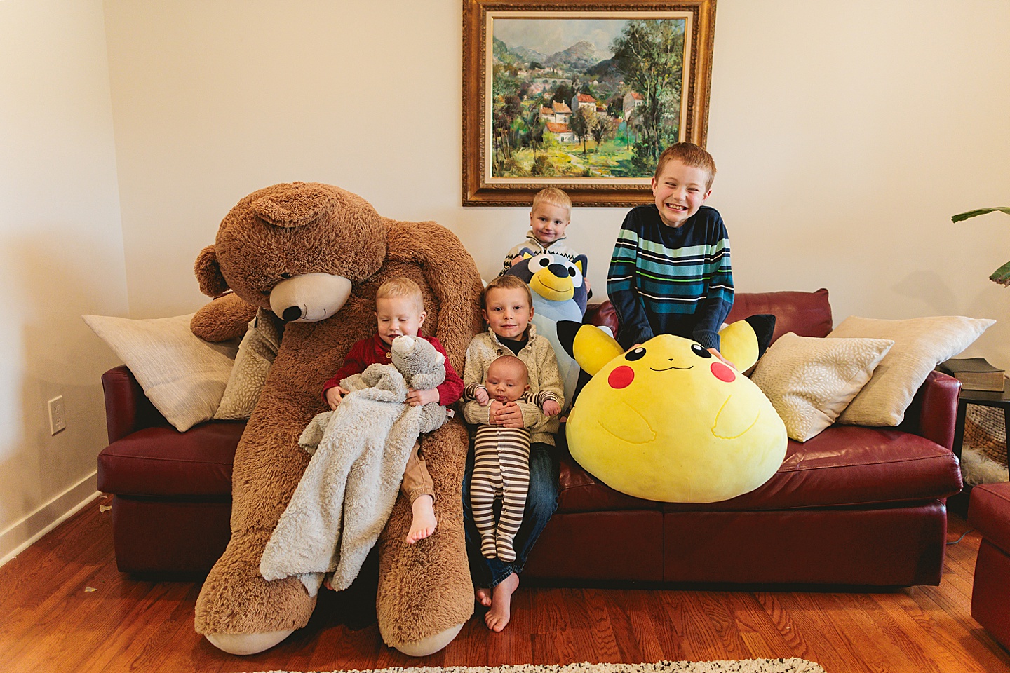 Family Photographer - Allison + Nathaniel // At Home Portraits