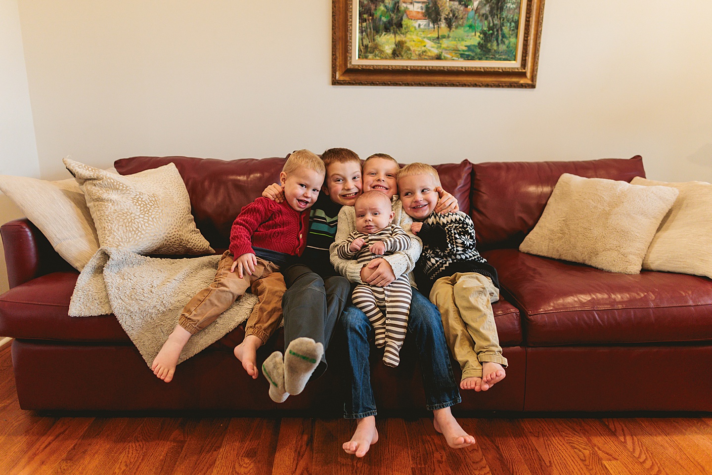 Family Photographer - Allison + Nathaniel // At Home Portraits