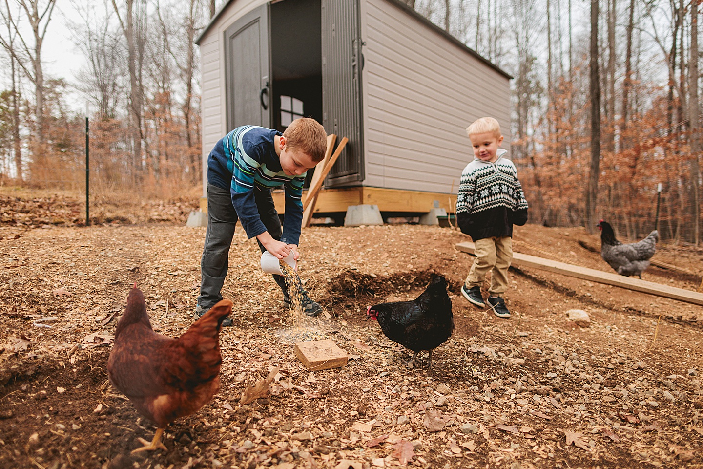 Family Photographer - Allison + Nathaniel // At Home Portraits