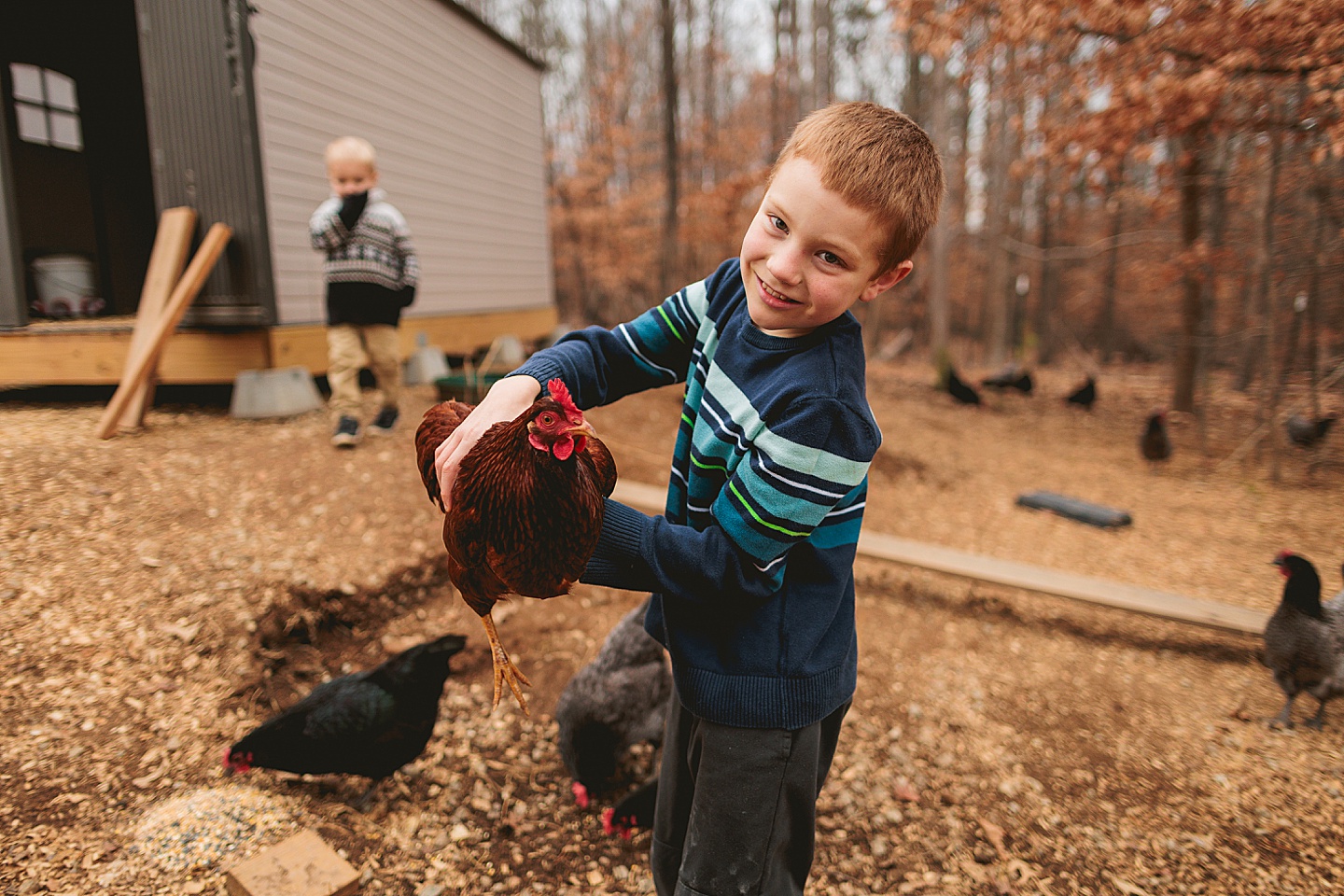 Family Photographer - Allison + Nathaniel // At Home Portraits