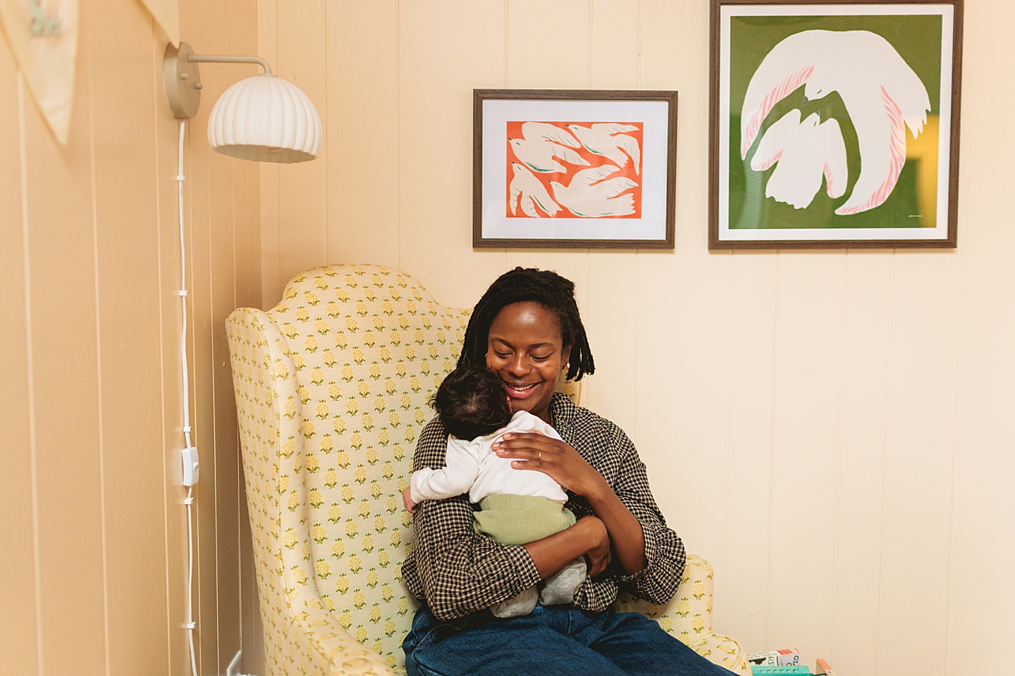 Family Photographer - Alex + Danielle // At-Home Family Photos