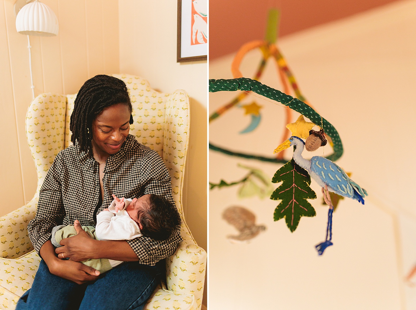 Family Photographer - Alex + Danielle // At-Home Family Photos