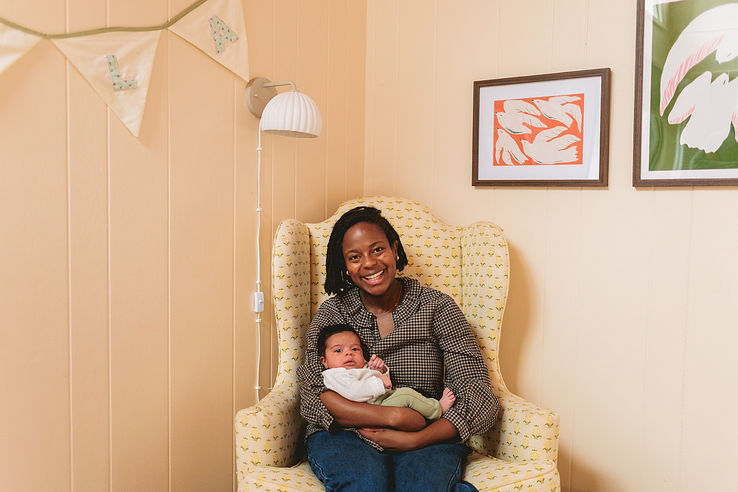 Family Photographer - Alex + Danielle // At-Home Family Photos