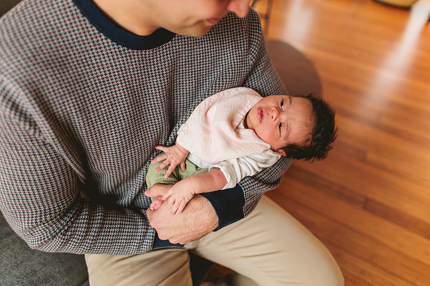 Family Photographer - Alex + Danielle // At-Home Family Photos
