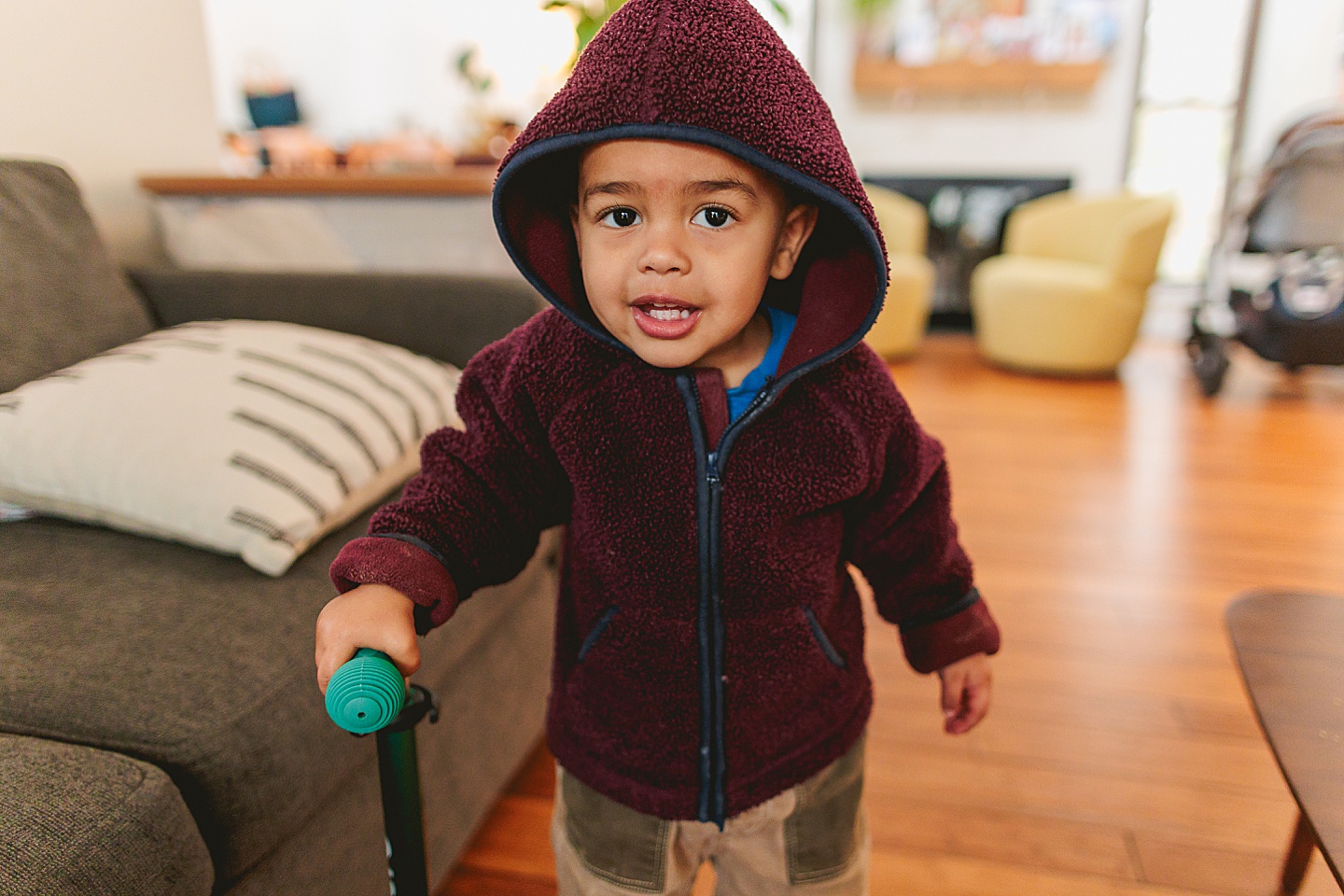 Family Photographer - Alex + Danielle // At-Home Family Photos