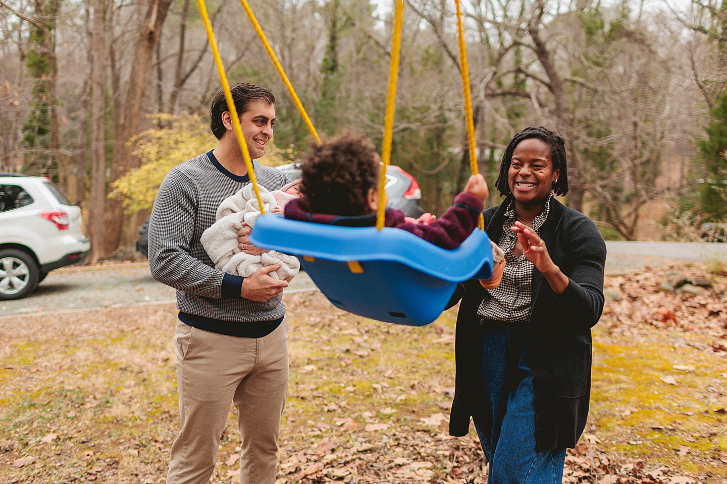 Family Photographer - Alex + Danielle // At-Home Family Photos
