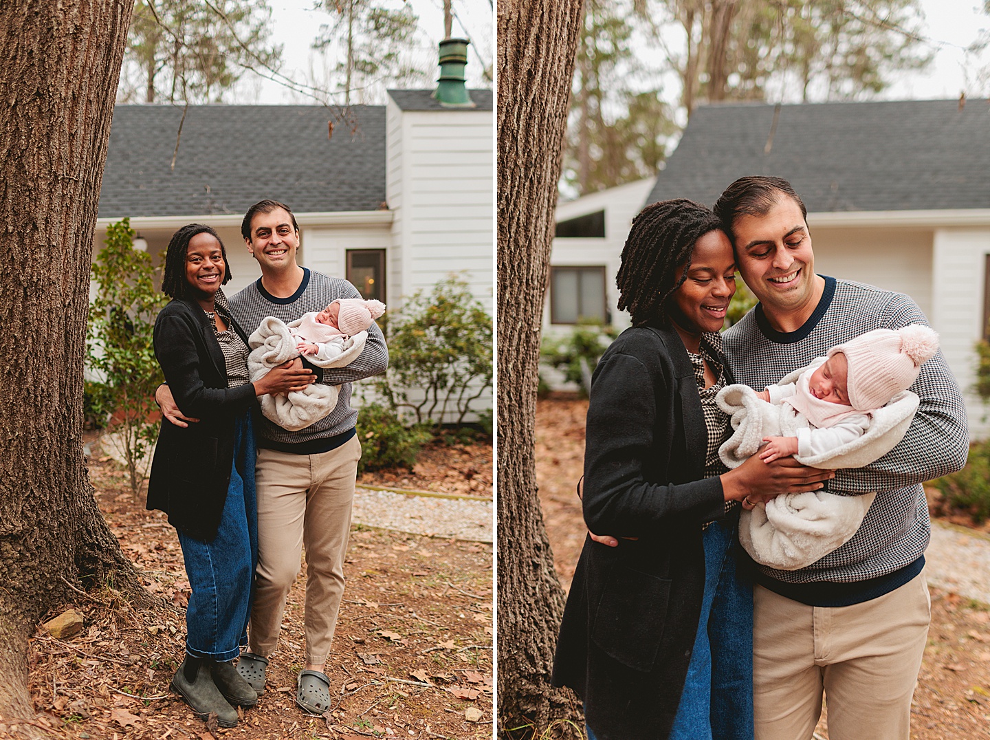 Family Photographer - Alex + Danielle // At-Home Family Photos