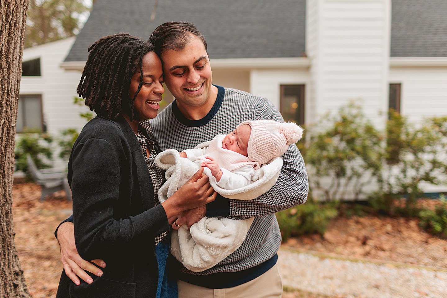 Family Photographer - Alex + Danielle // At-Home Family Photos
