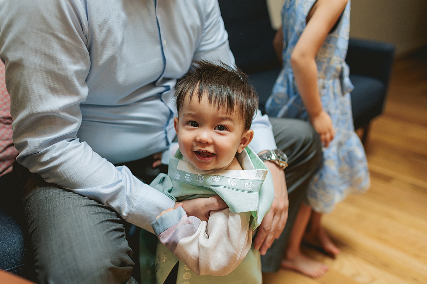 Family Photographer - At Home Family Session