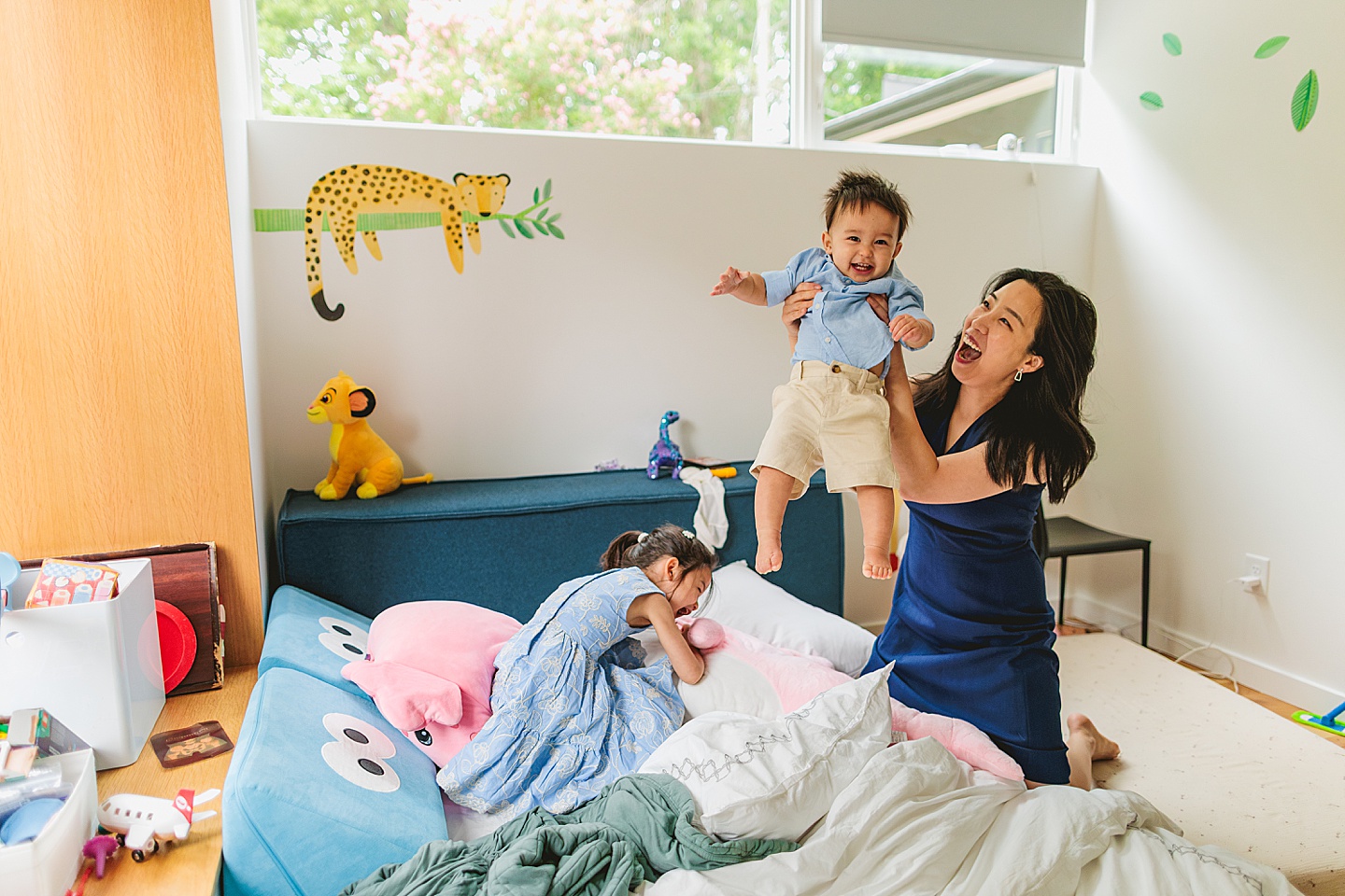 Family Photographer - At Home Family Session