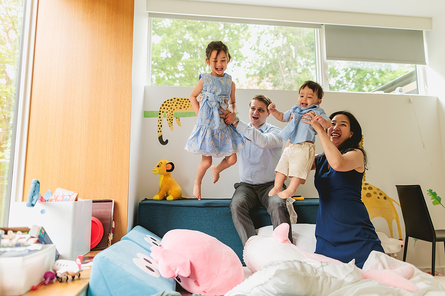 Family Photographer - At Home Family Session