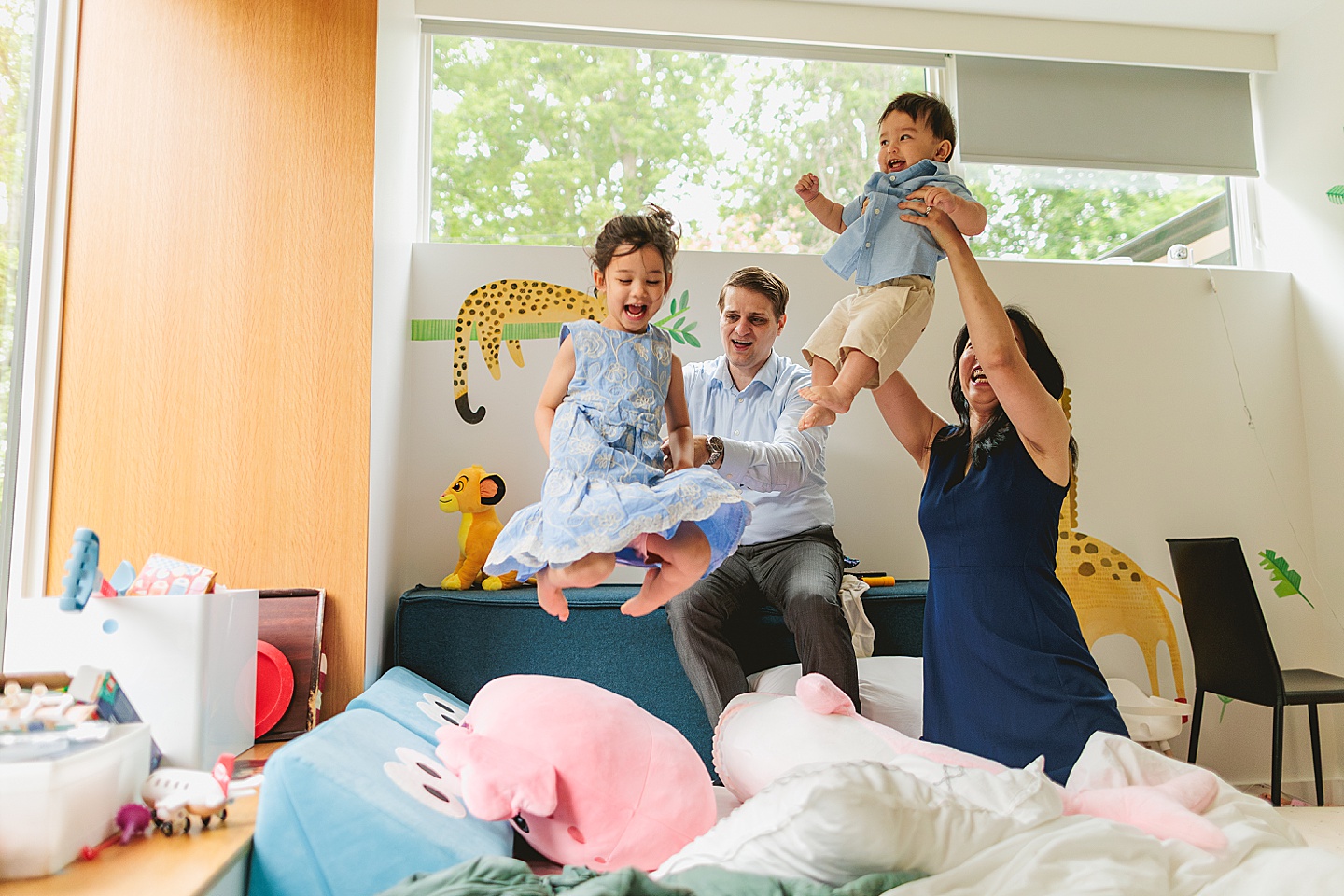 Family Photographer - At Home Family Session