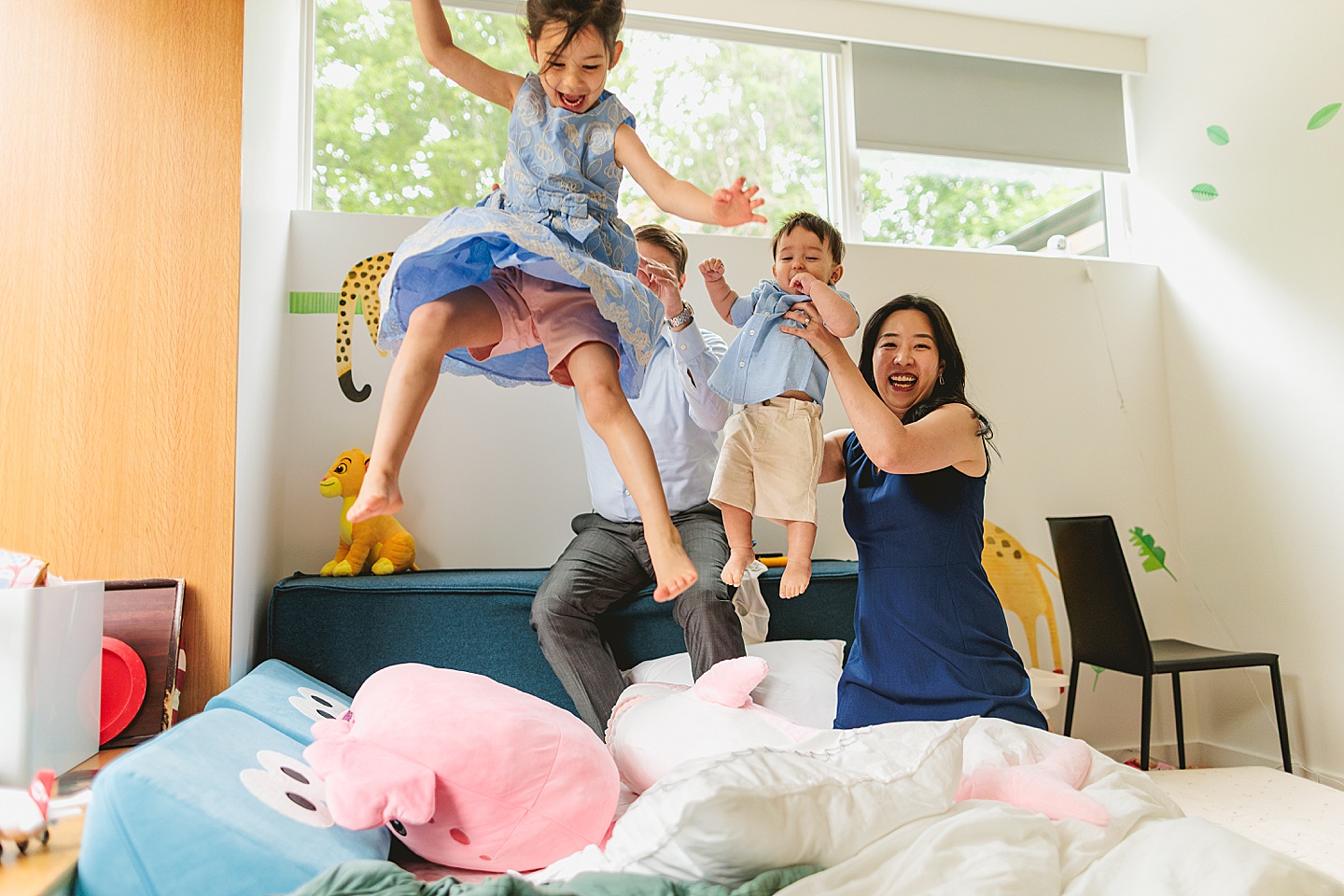 Family Photographer - At Home Family Session