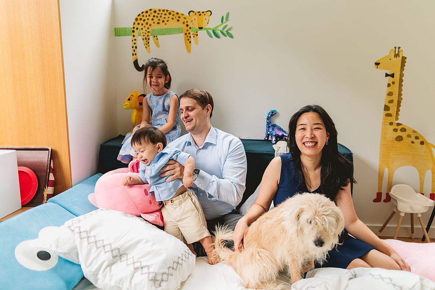 Family Photographer - At Home Family Session