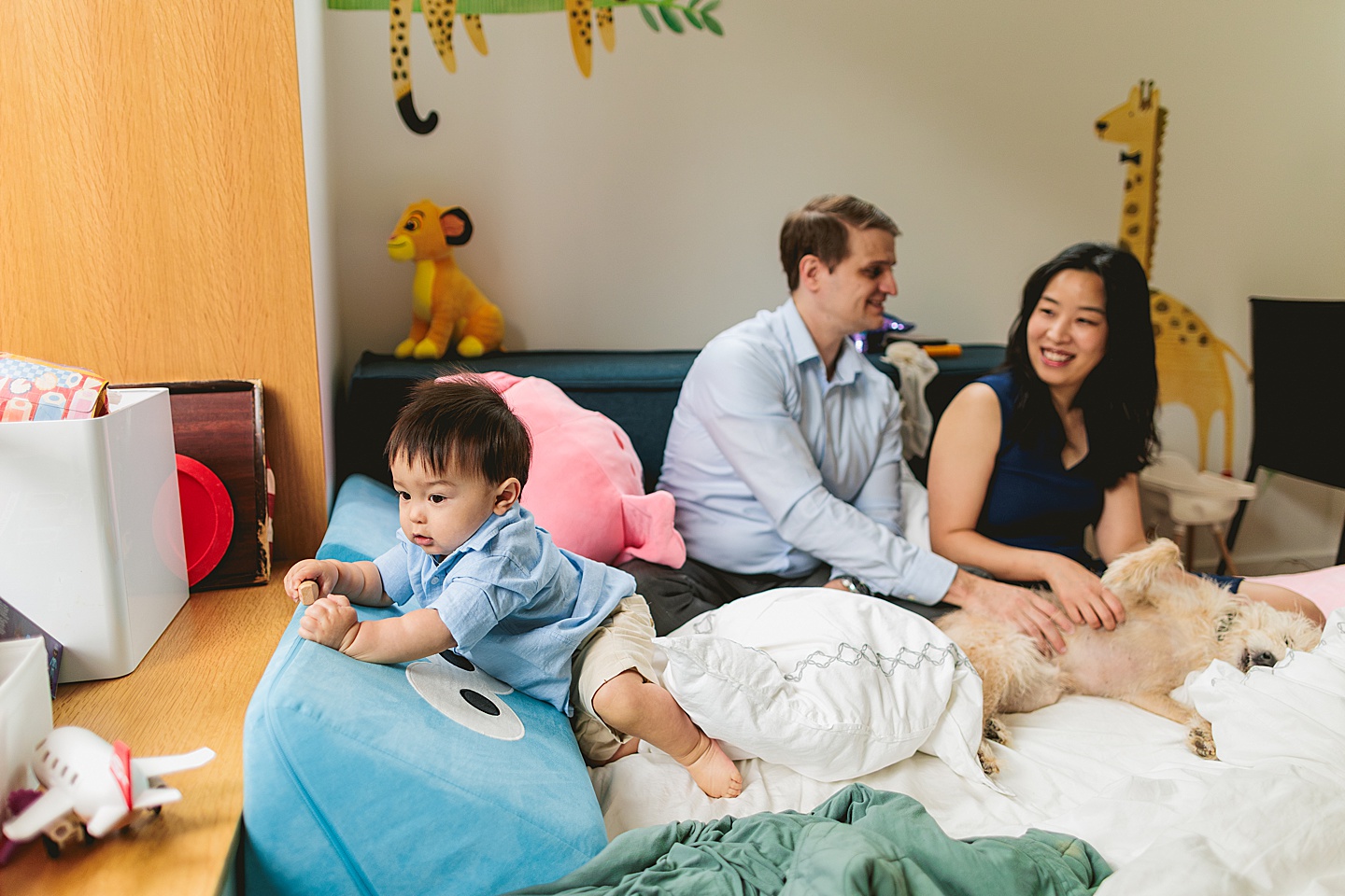 Family Photographer - At Home Family Session