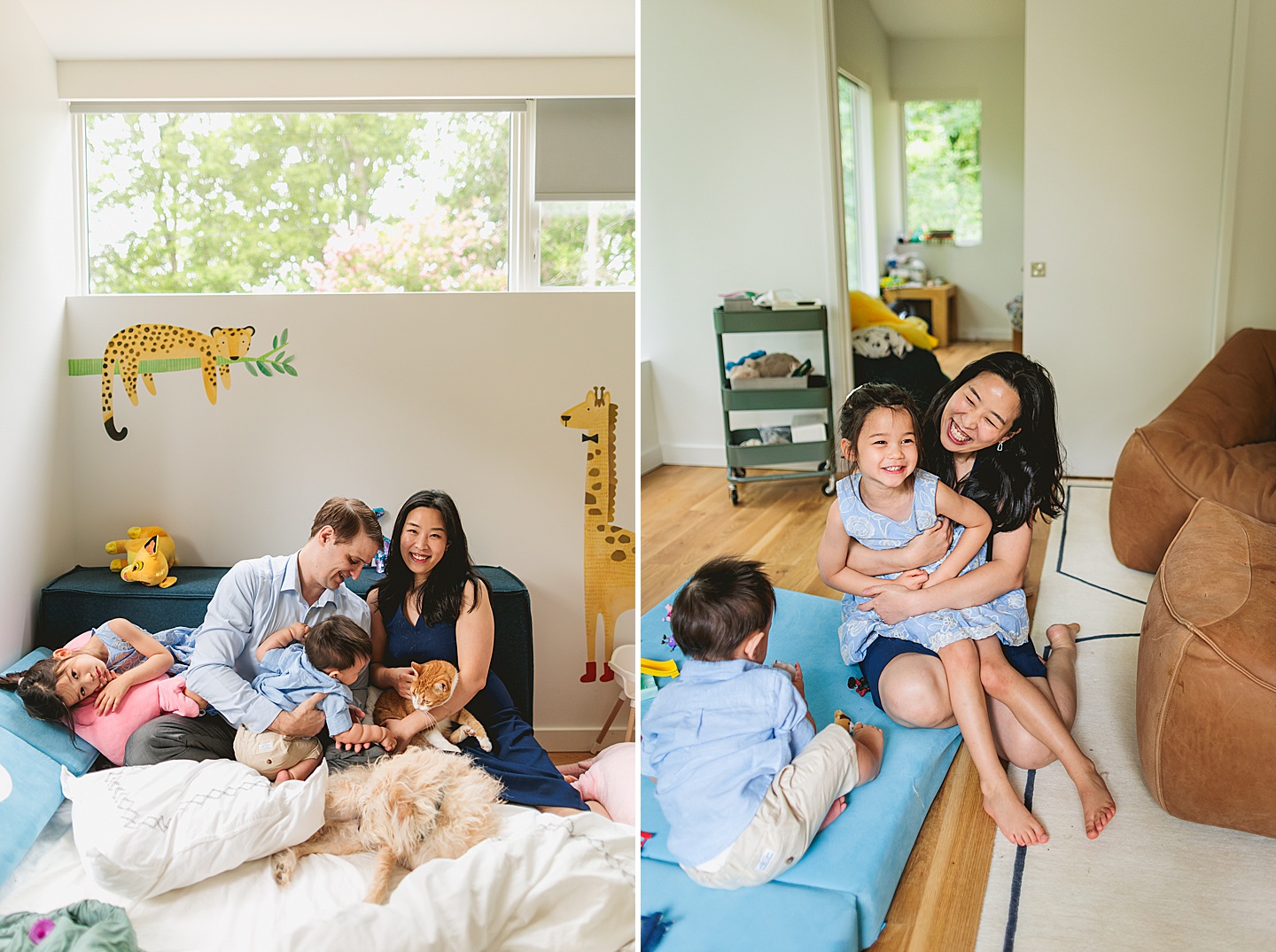 Family Photographer - At Home Family Session