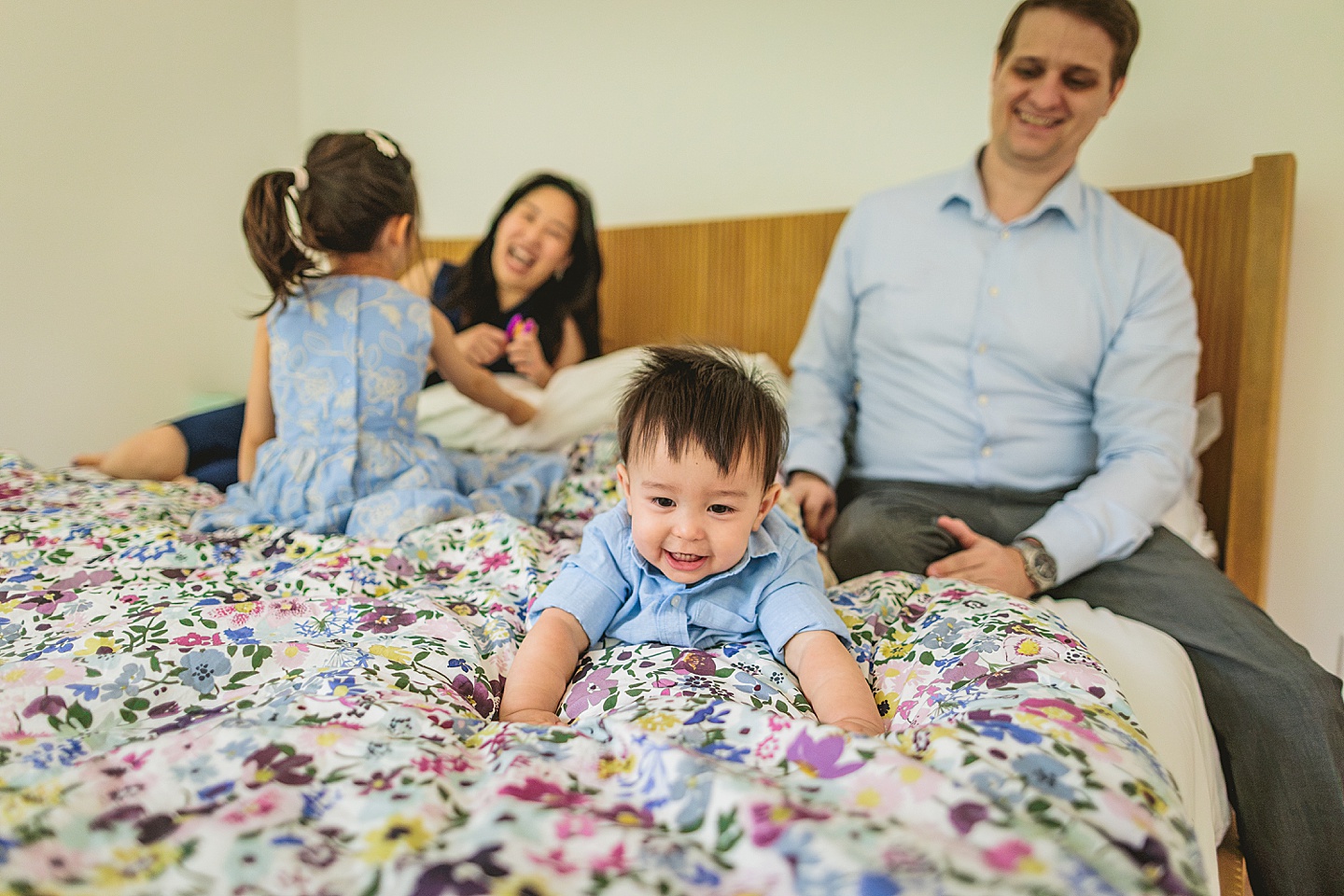 Family Photographer - At Home Family Session