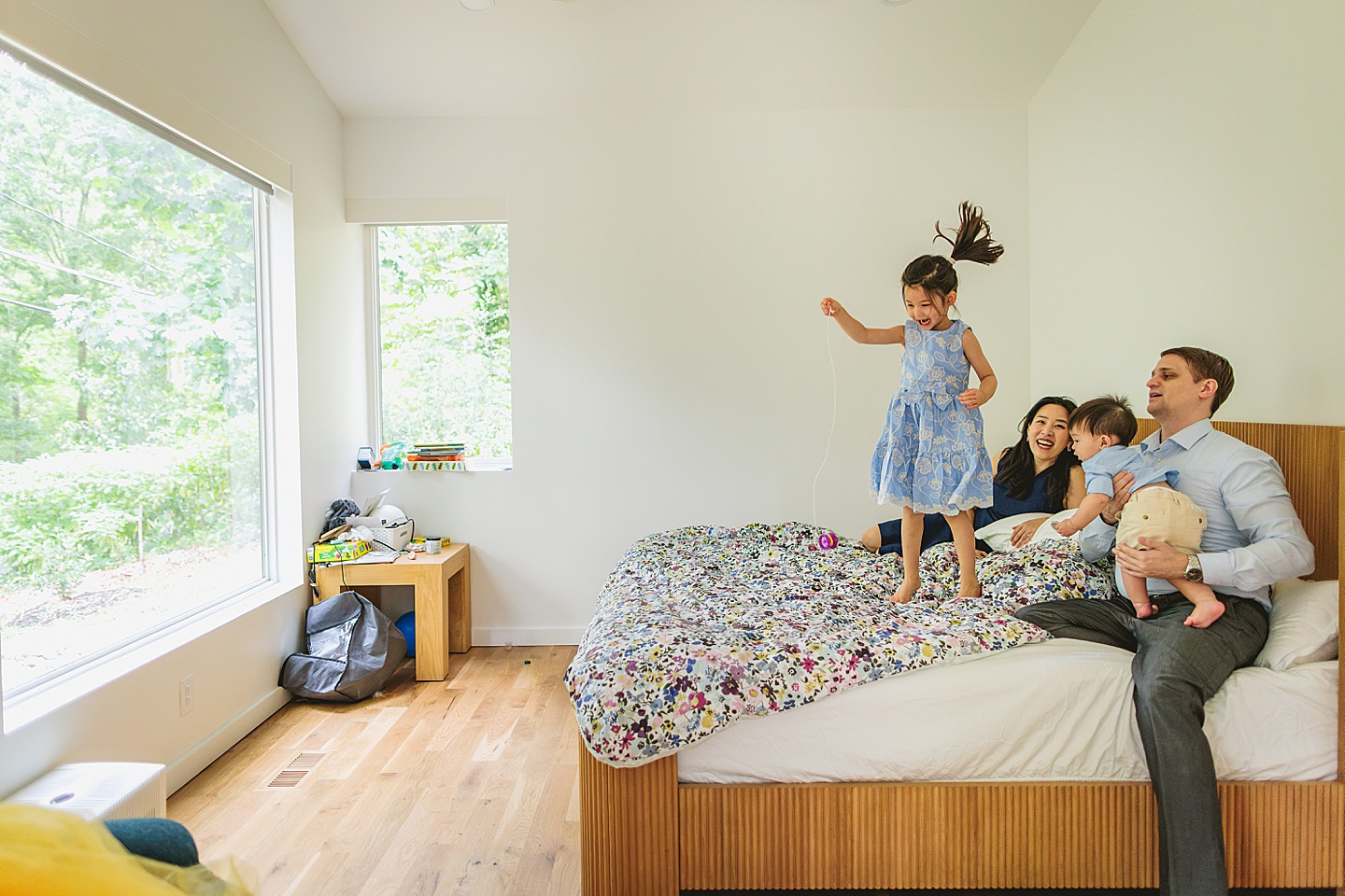 Family Photographer - At Home Family Session