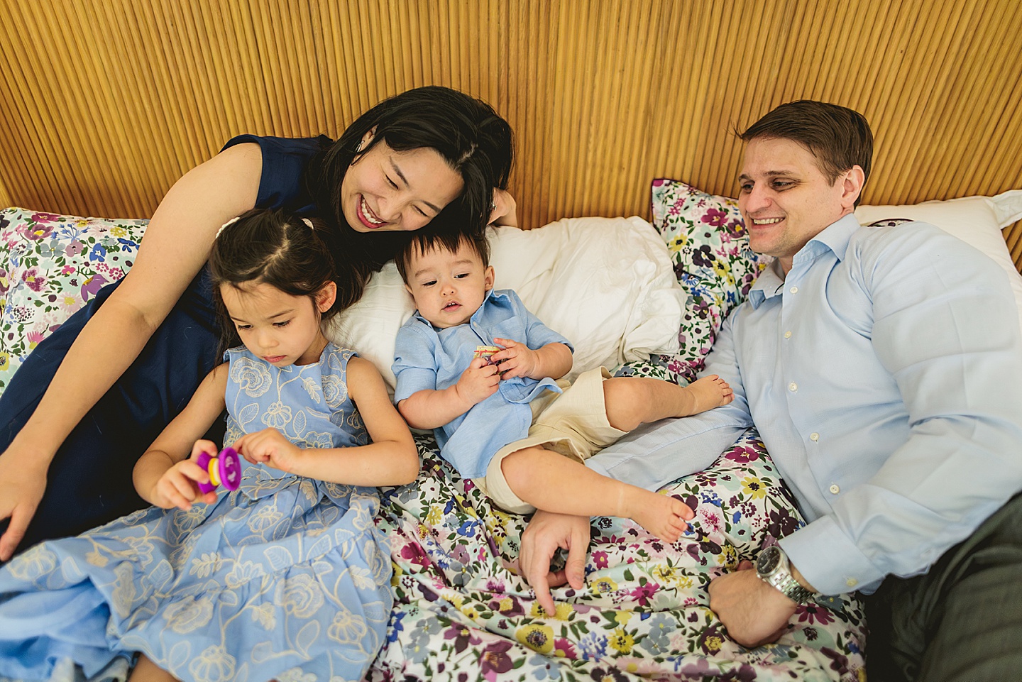 Family Photographer - At Home Family Session
