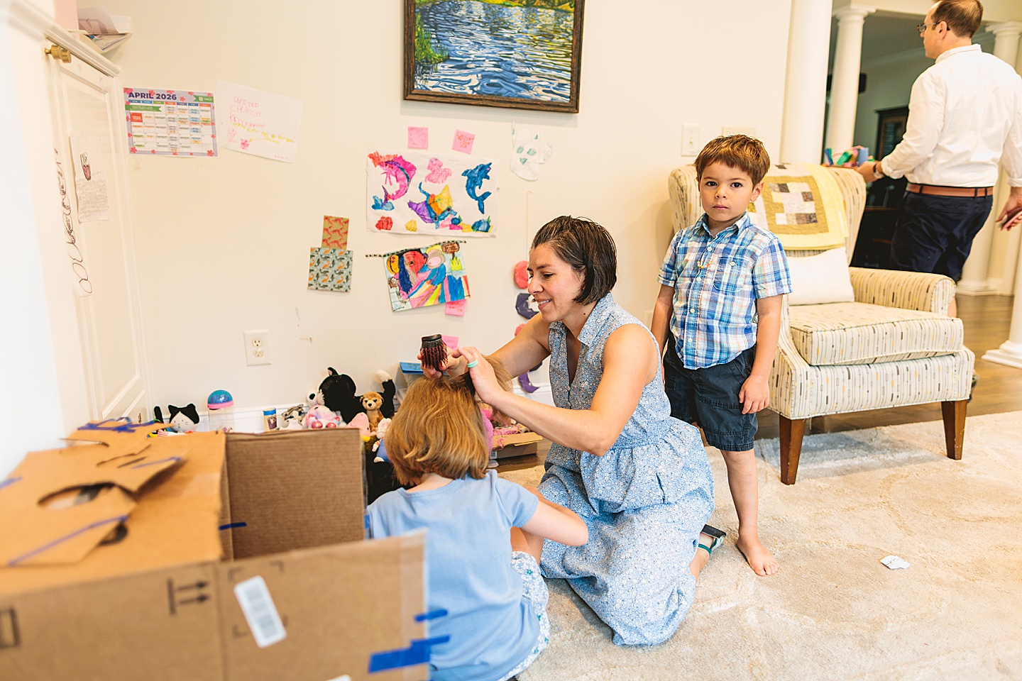 Family Photographer - Laurie + Dwight // Family Photographer in Raleigh