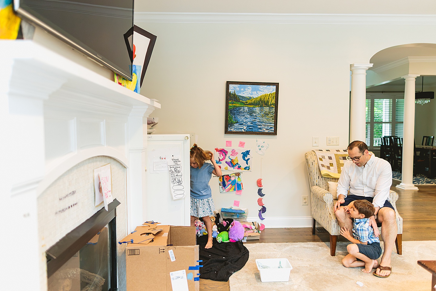 Family Photographer - Laurie + Dwight // Family Photographer in Raleigh